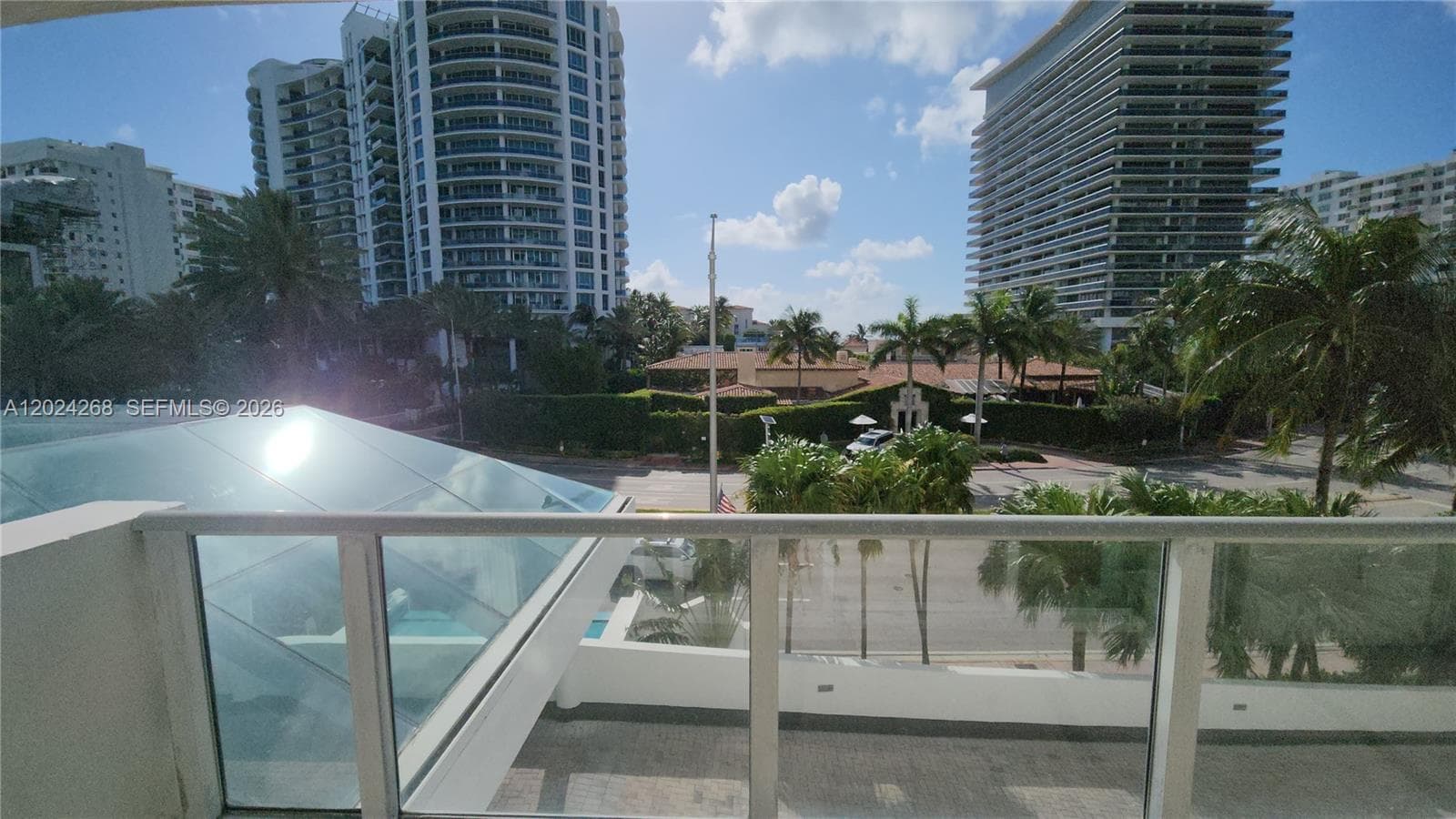 View from balcony