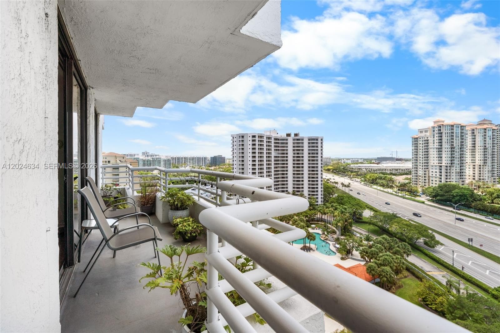 View from the Living Room Balcony