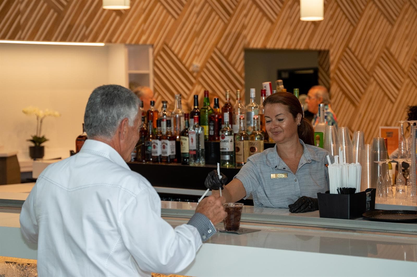 BAR IN CLUB HOUSE