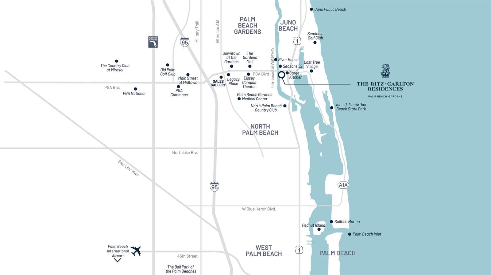 RCR PBG Location Map