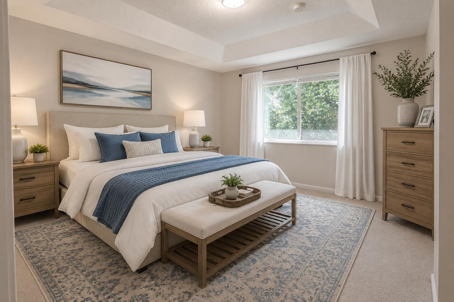 Master Bedroom Staged 21211