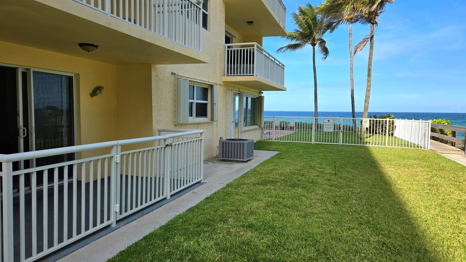 Open Patio with Gate