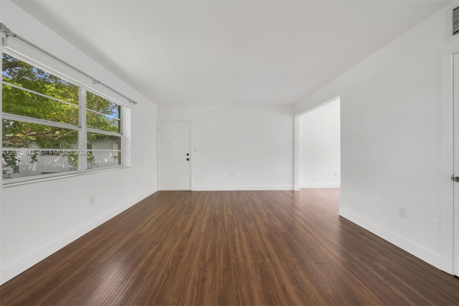 Expansive living room