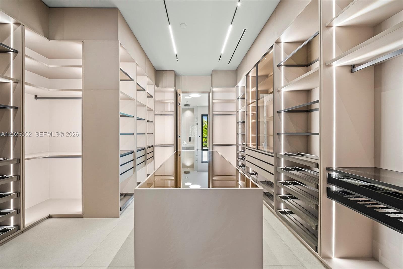 Primary walk-in closet