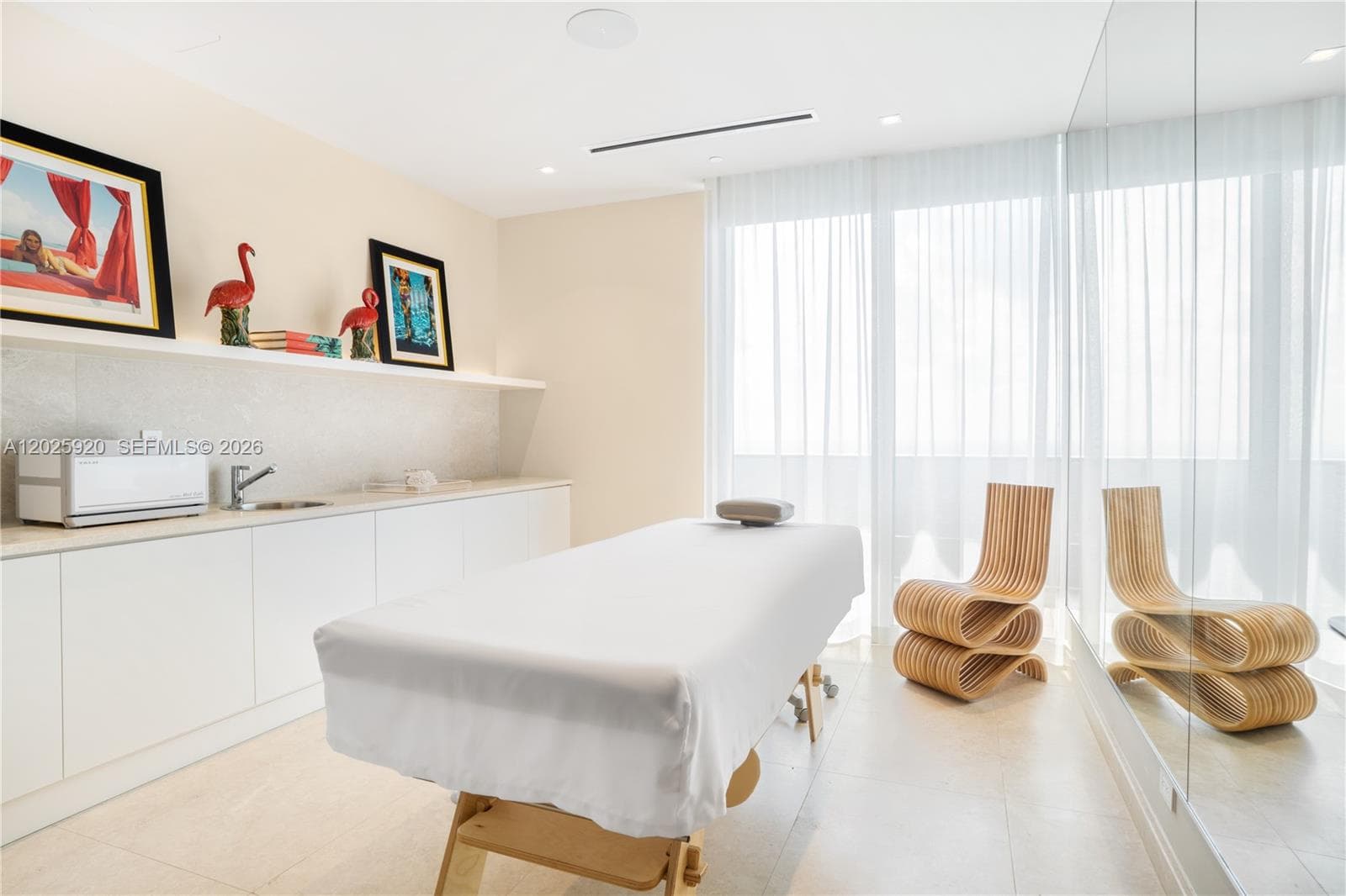 Spa on 64th floor