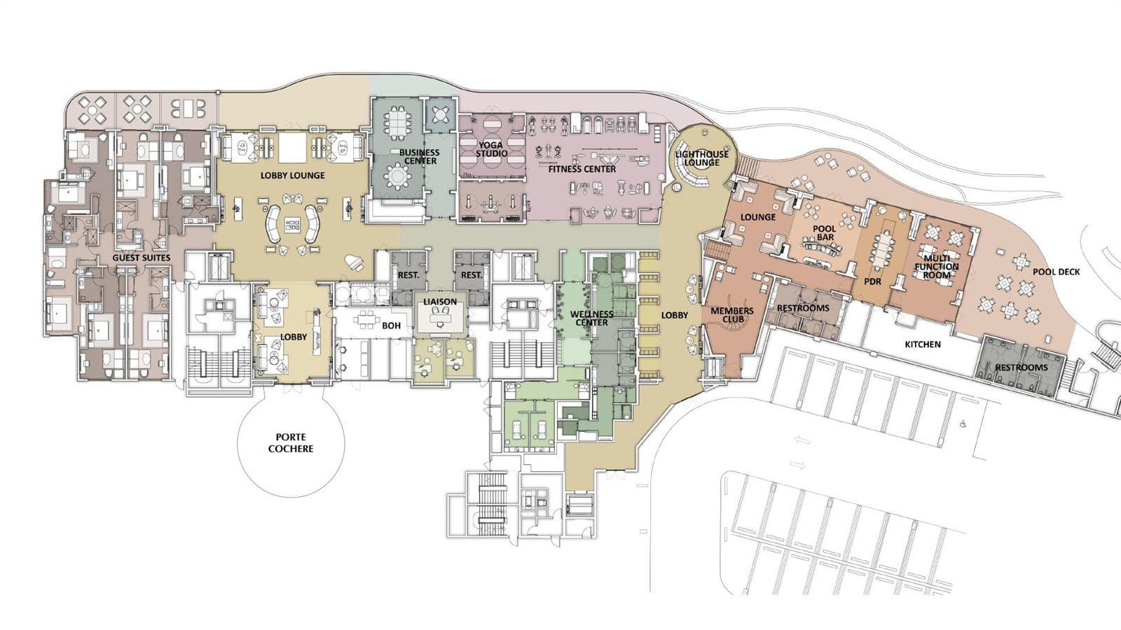Amenity Layout