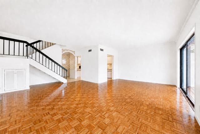view to foyer and kit