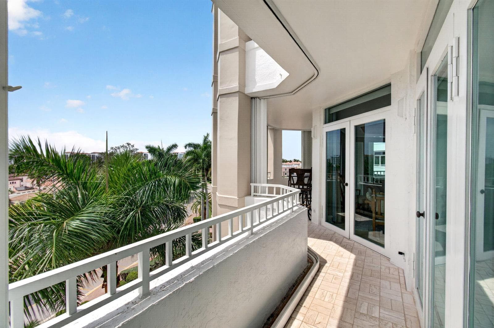 Long Covered Balcony