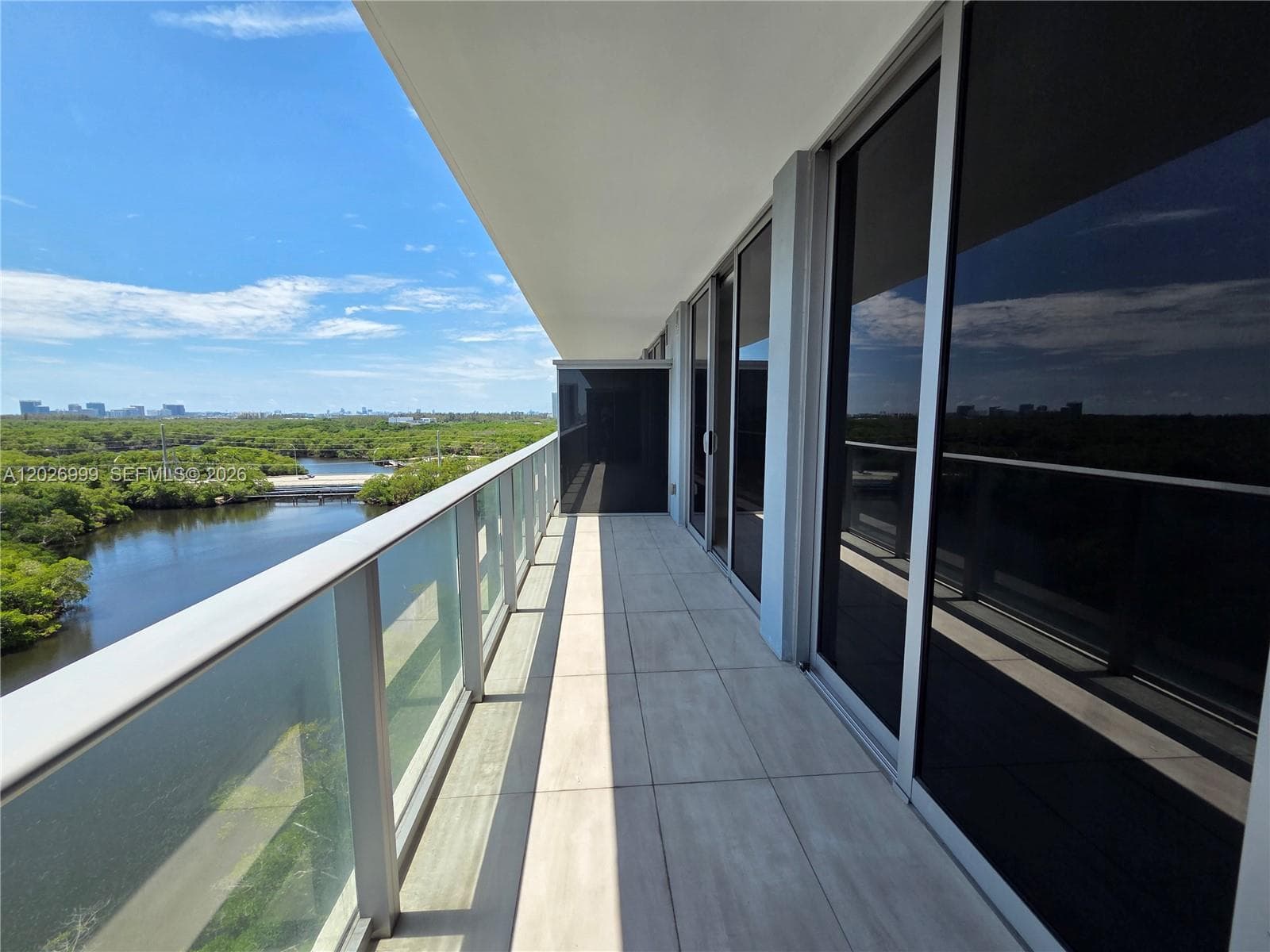 View from Living room to Sunny Isles