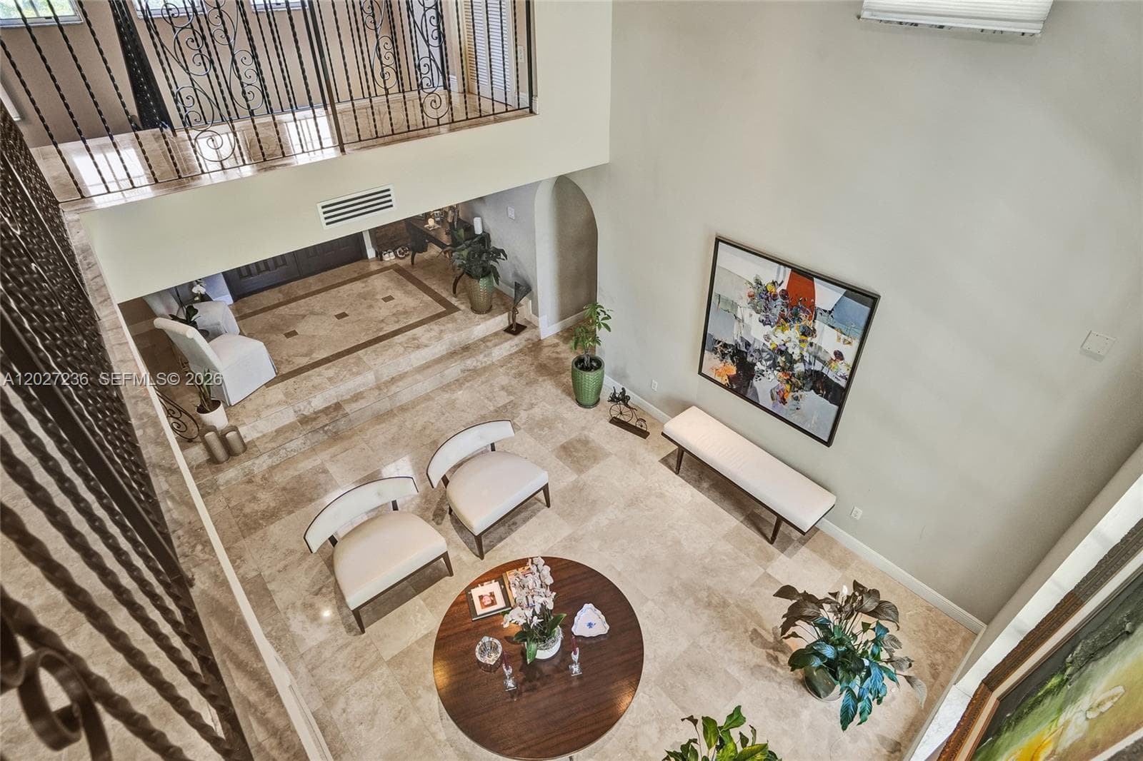 View of Living Room from 2nd floor
