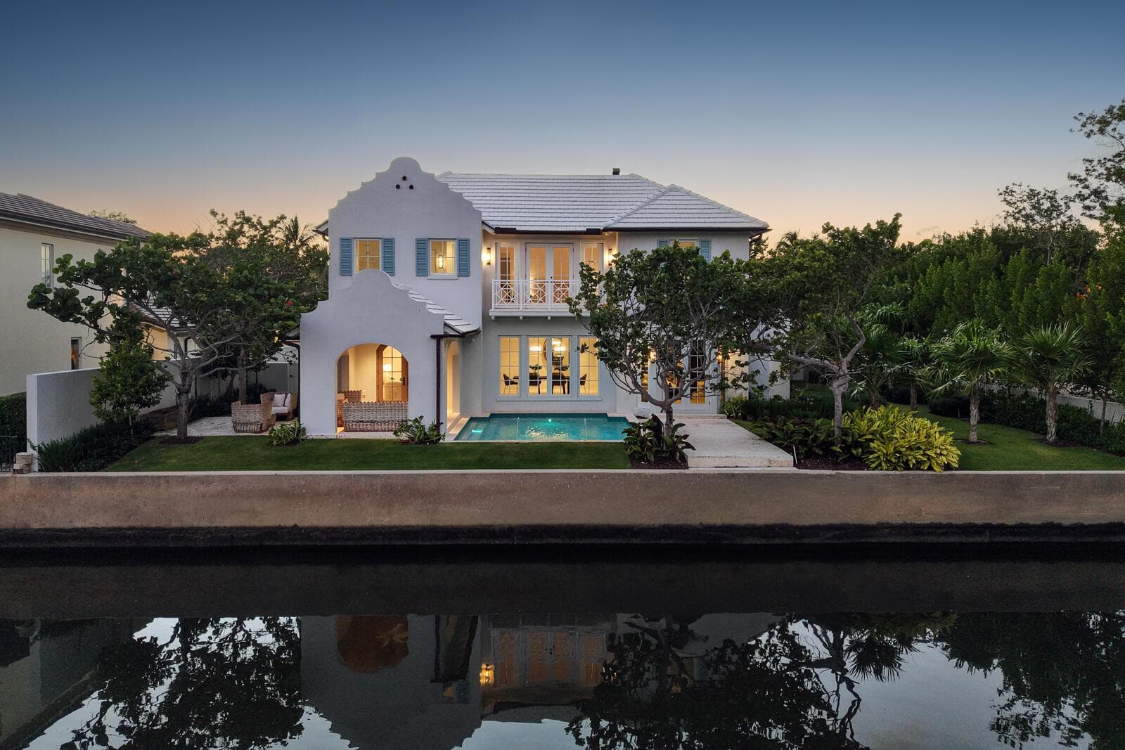 Twilight Exterior Back