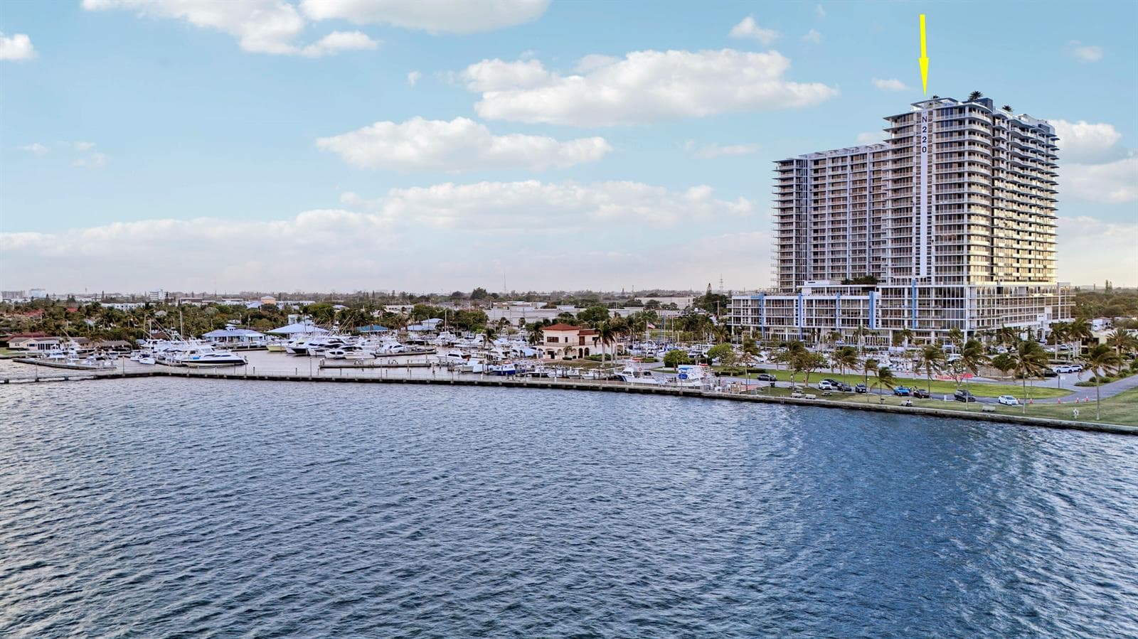 Aerial from Intracoastal