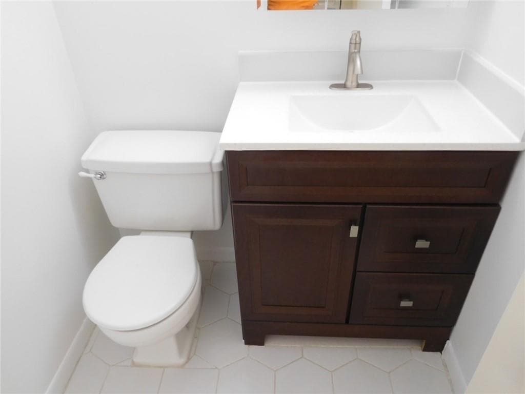 New vanity