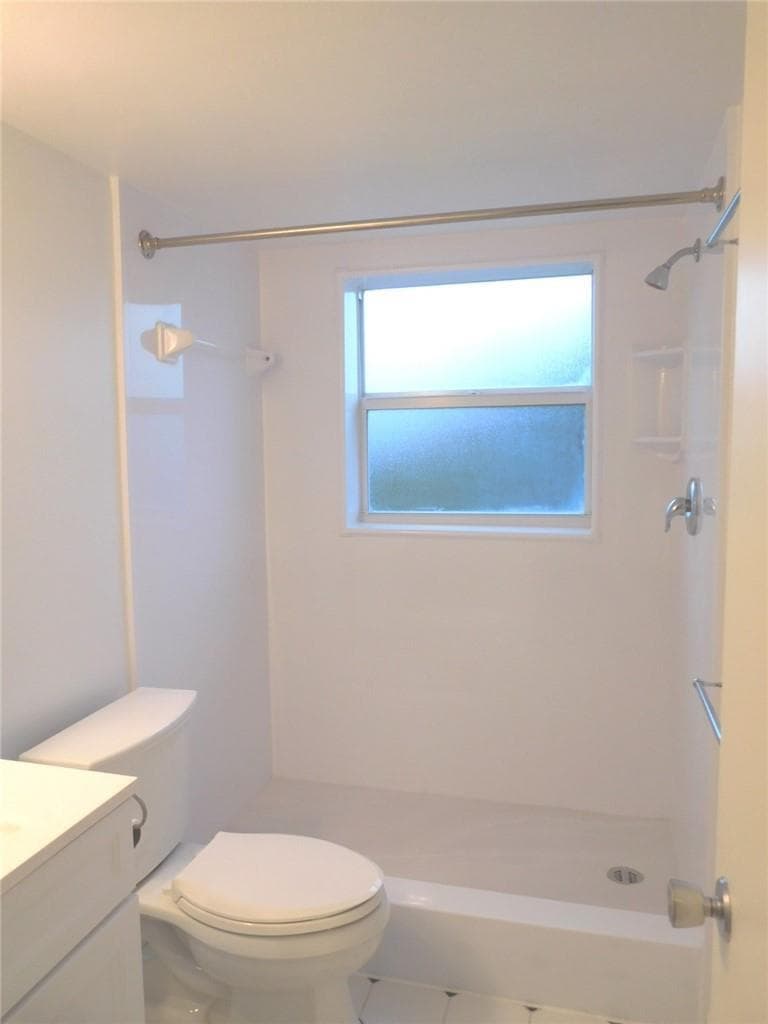 New Shower + new Hurricane window window
