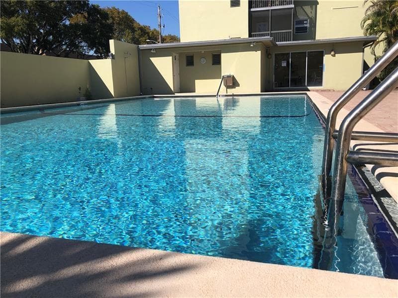 Heated pool