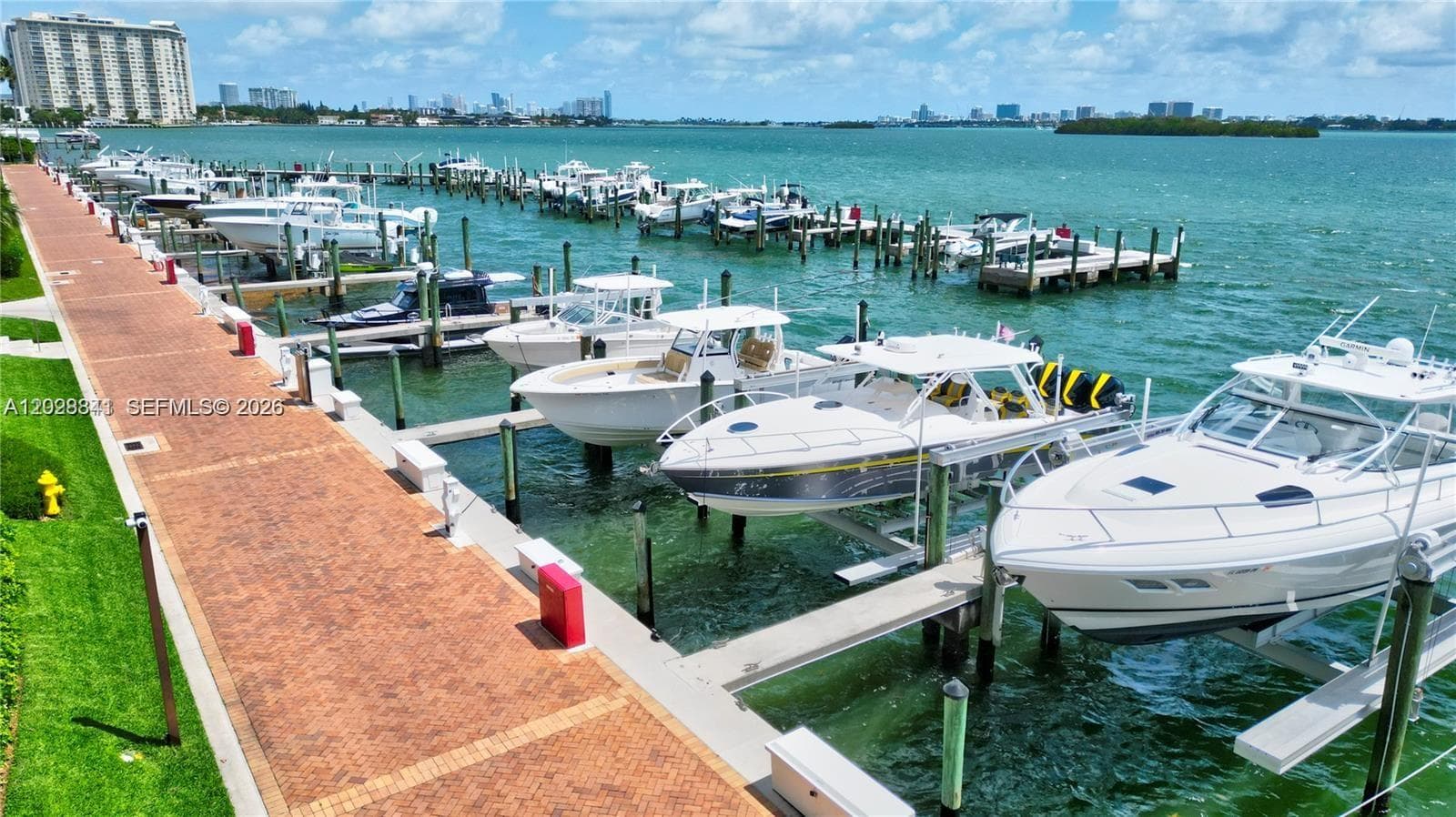 Gorgeous waterfront promenade for strolling around the property