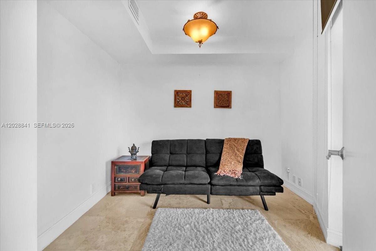 Enjoy a private space for guests complete with a door and a window, or transform it into an inspiring office with a view. This versatile area is perfect for your needs!