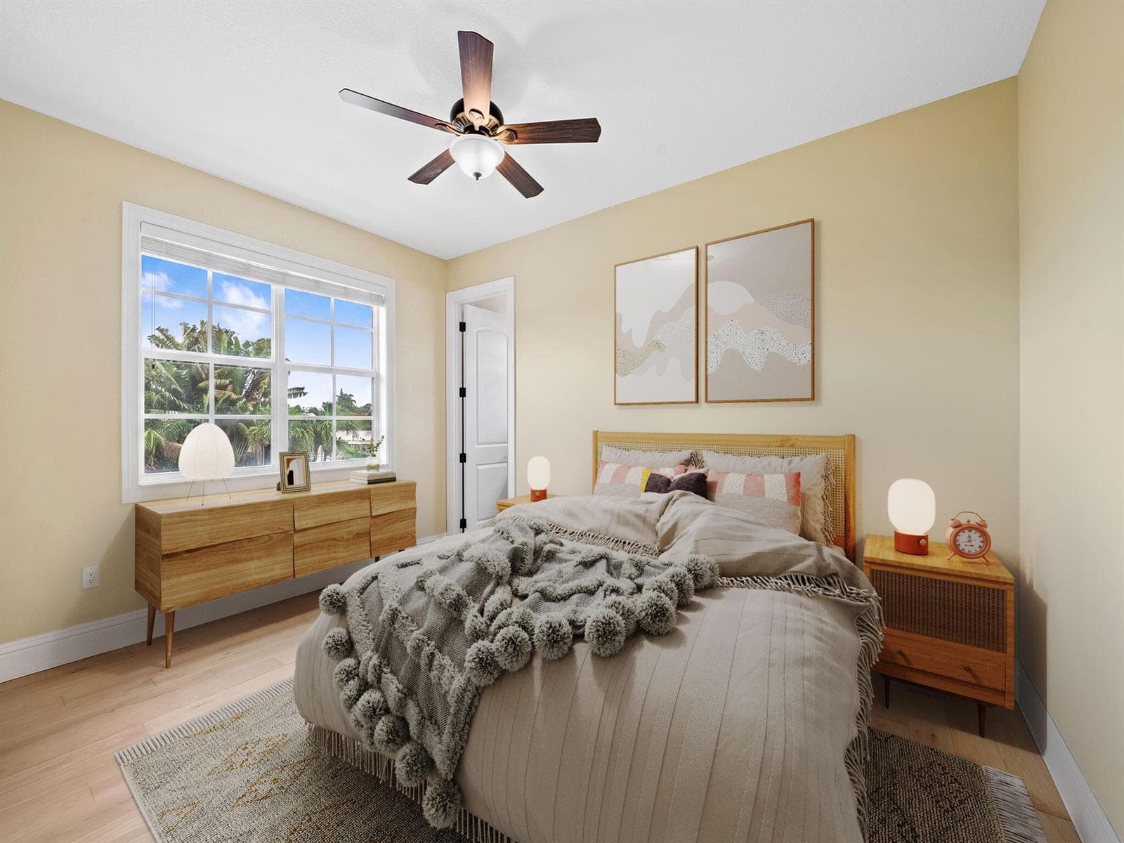 1261 guest room staged