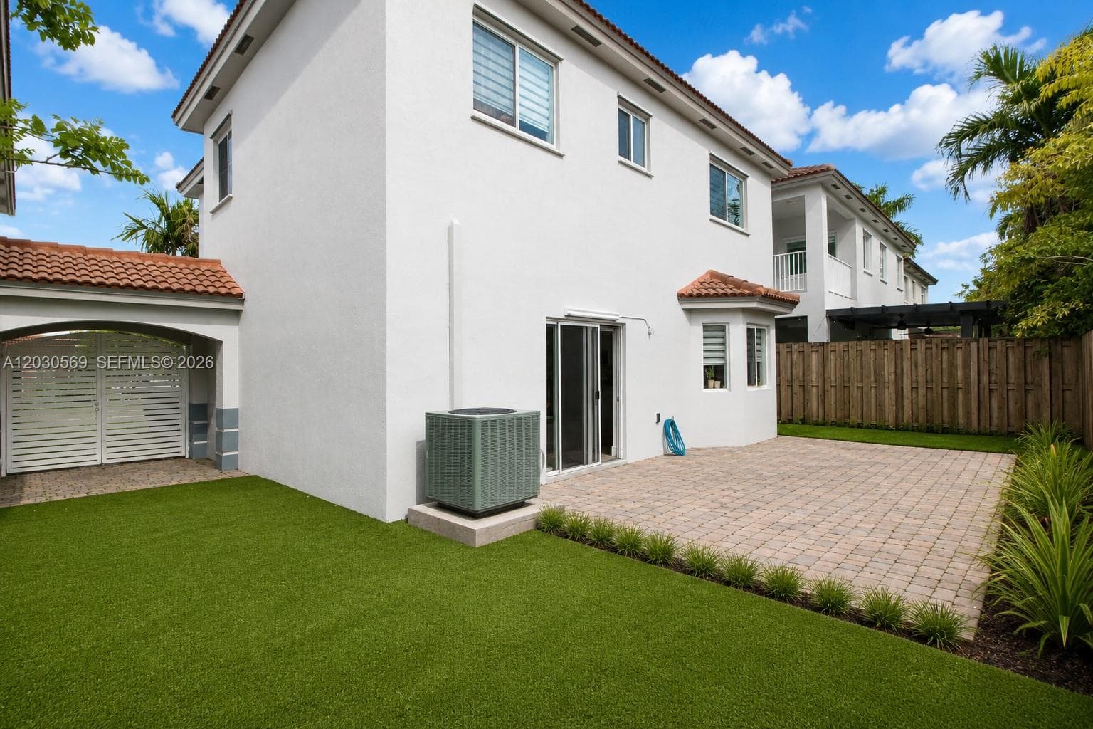 Backyard, room for pool