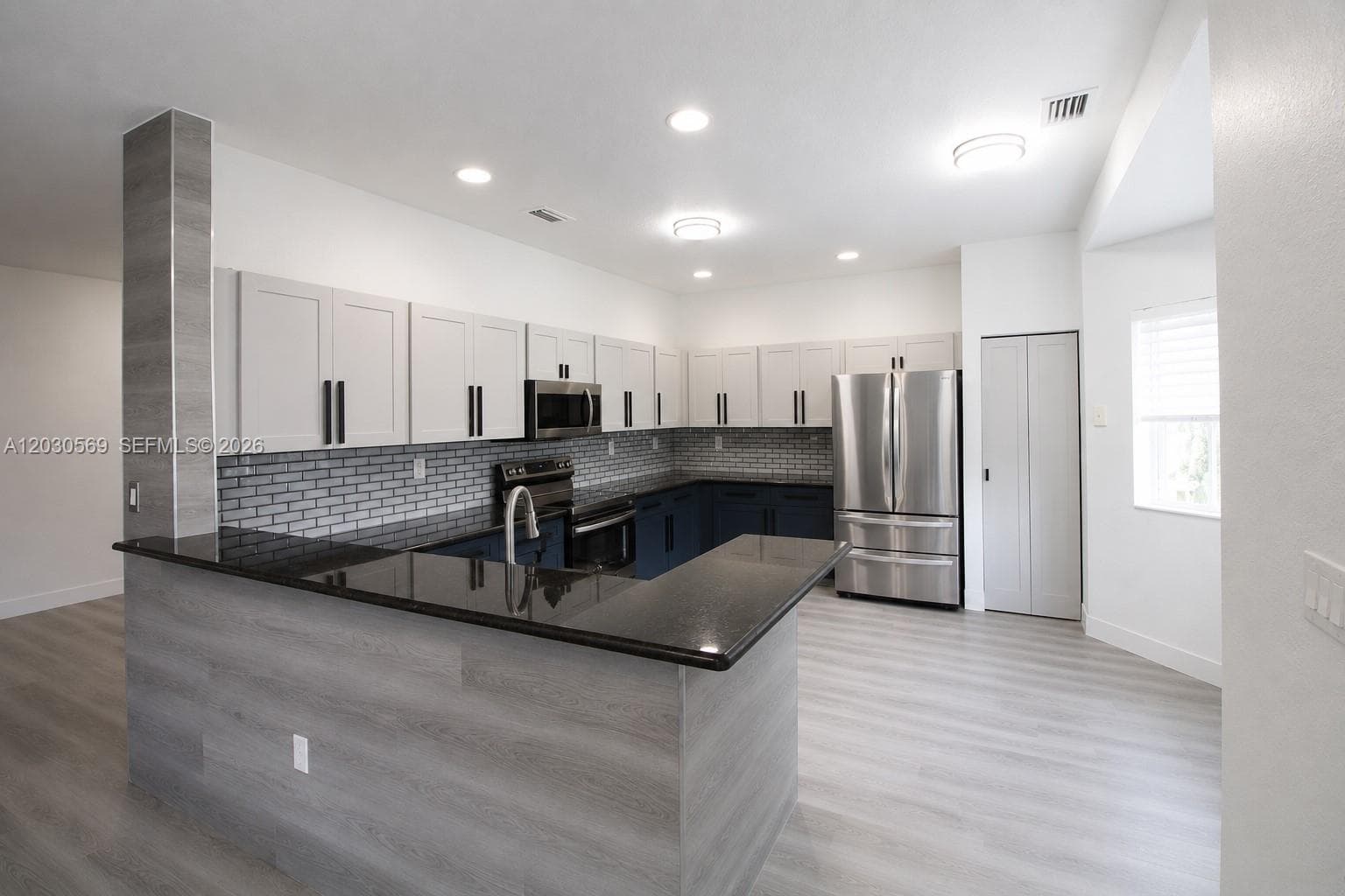 renovated and modern.