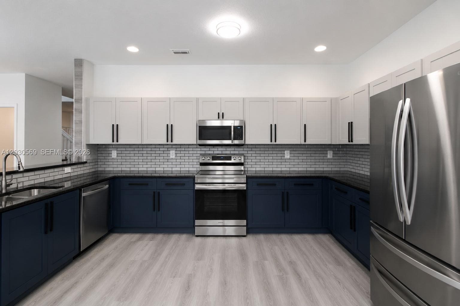 Renovated and modern.
