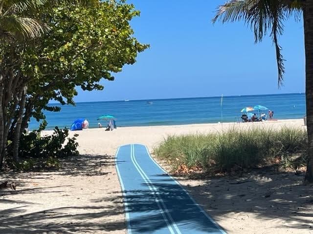 path to ocean