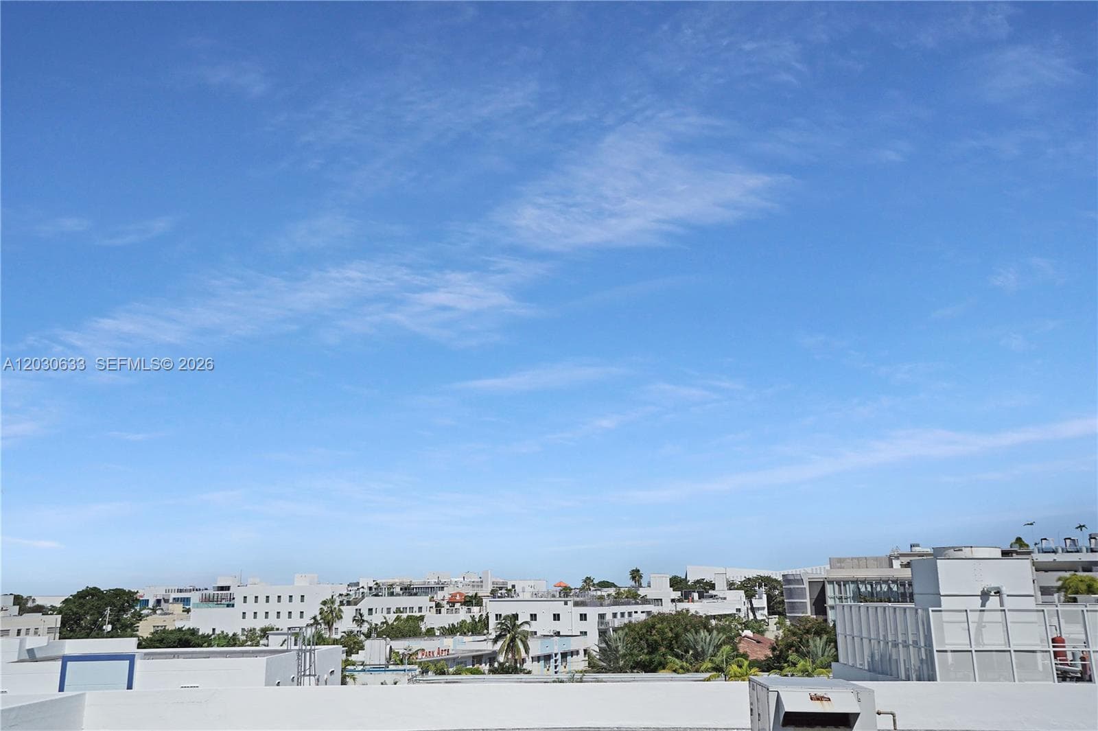 Bedroom balcony view
