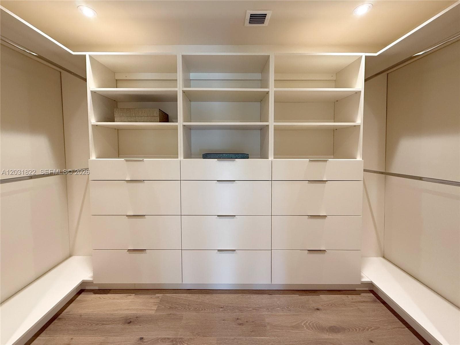 PRIMARY WALK IN CLOSET