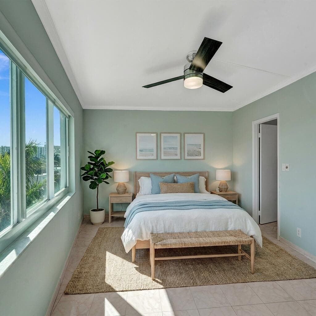 Primary Bedroom Virtually Staged