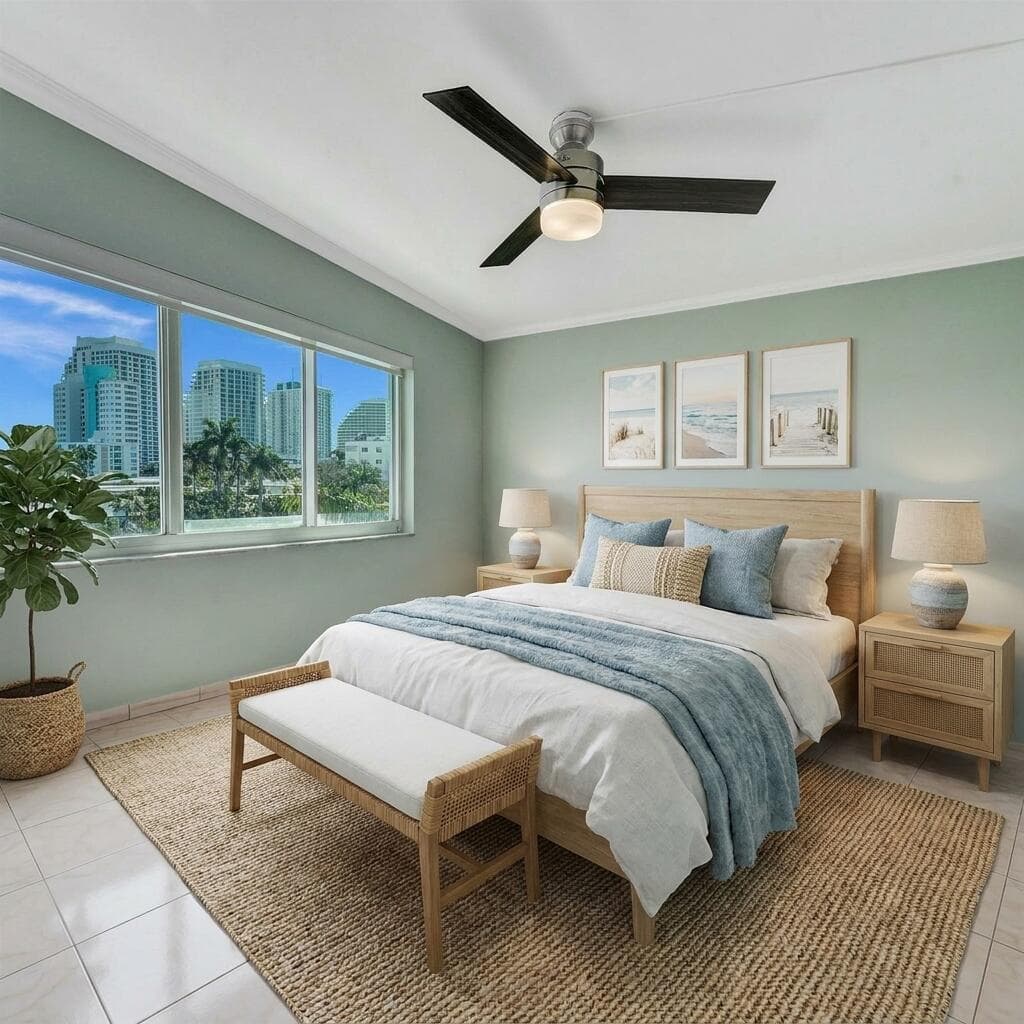 Primary Bedroom Virtually Staged