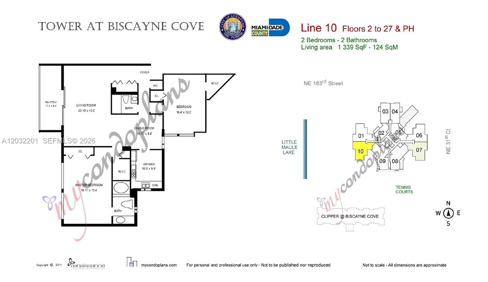 Tower at Biscayne Cove · #1710 in Aventura - Photo 36
