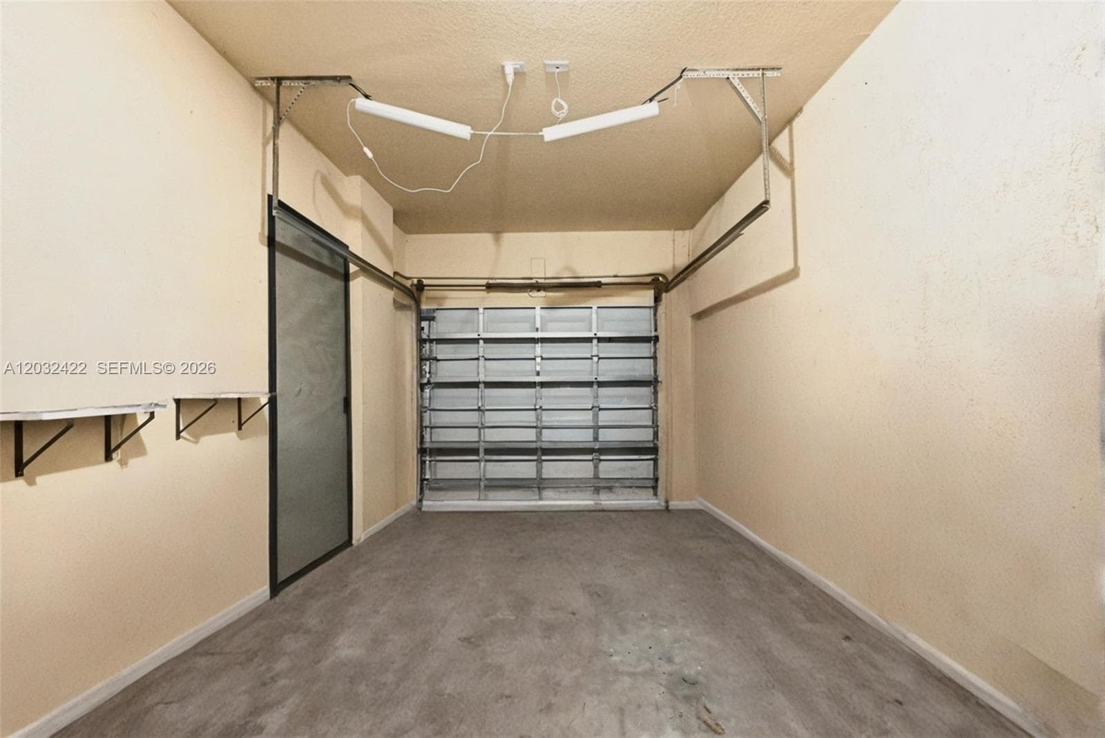 Covered garage