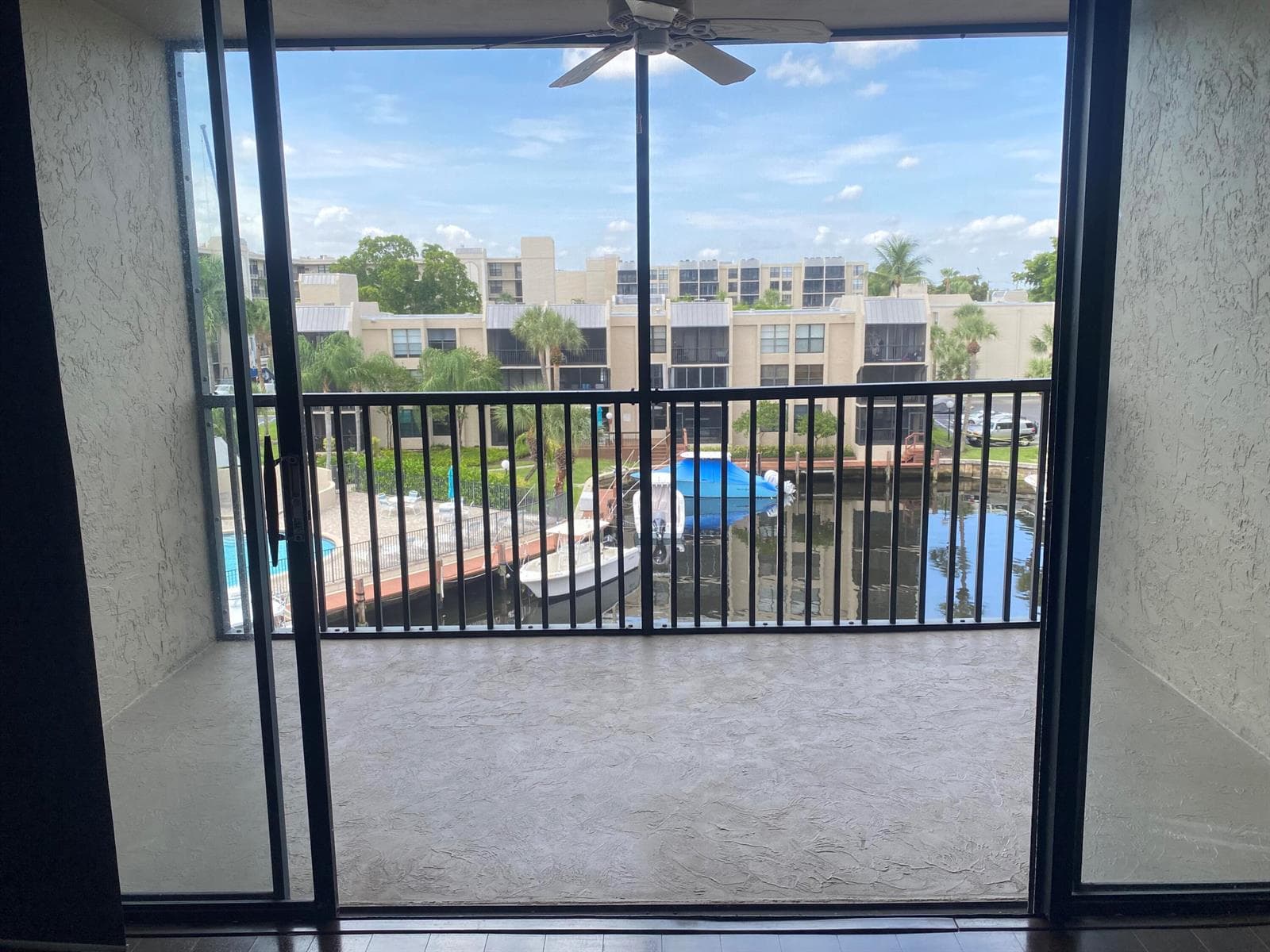 Covered Screened Balcony