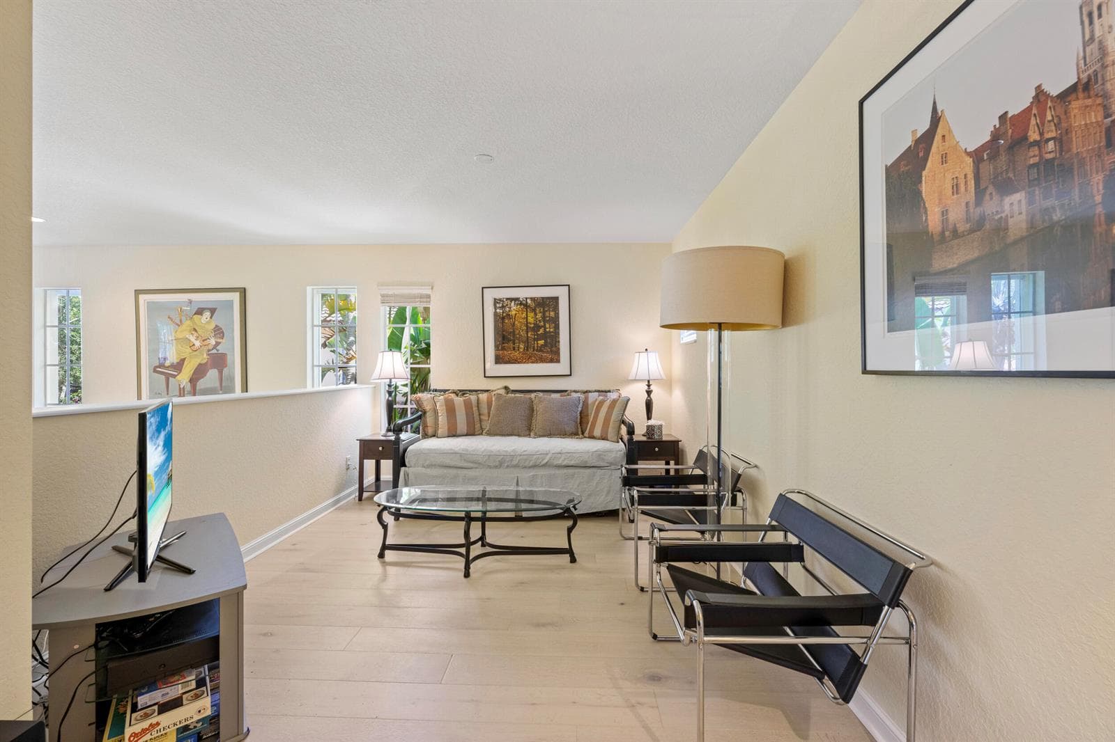 Upstairs loft