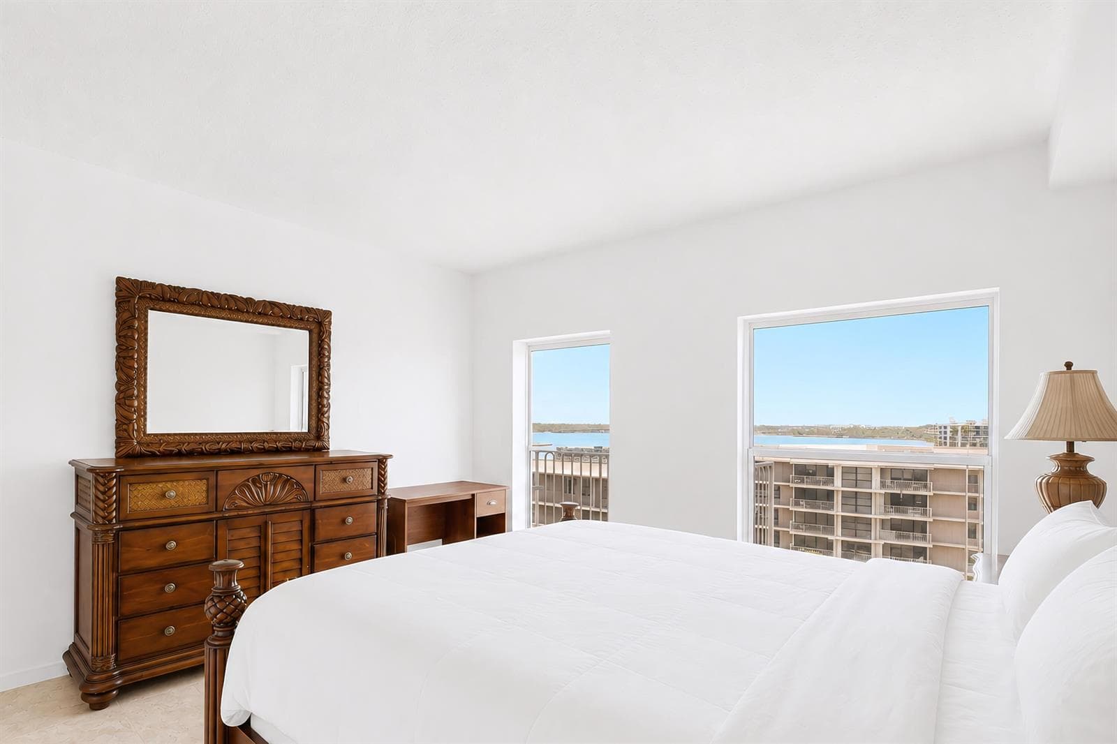 Master Bedroom w/ Water Views