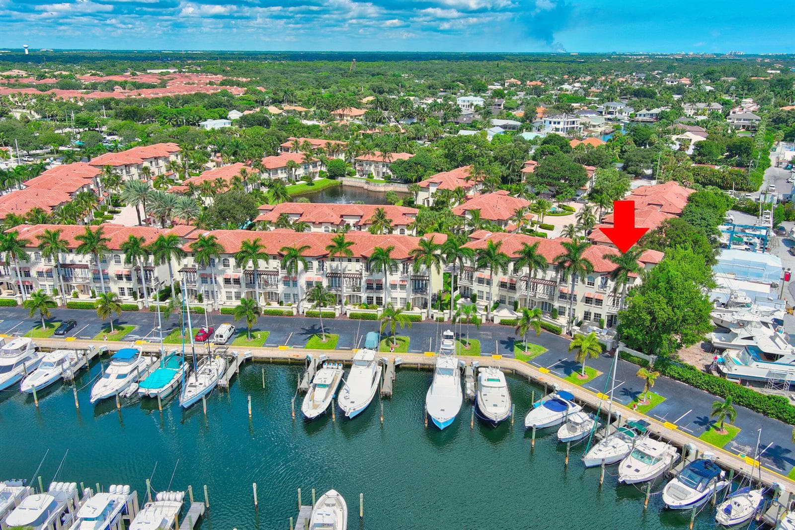 Rear View on Marina