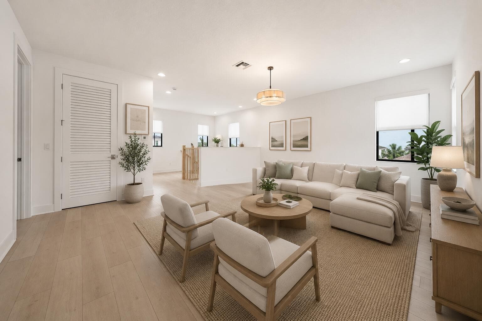 Virtually Staged Loft