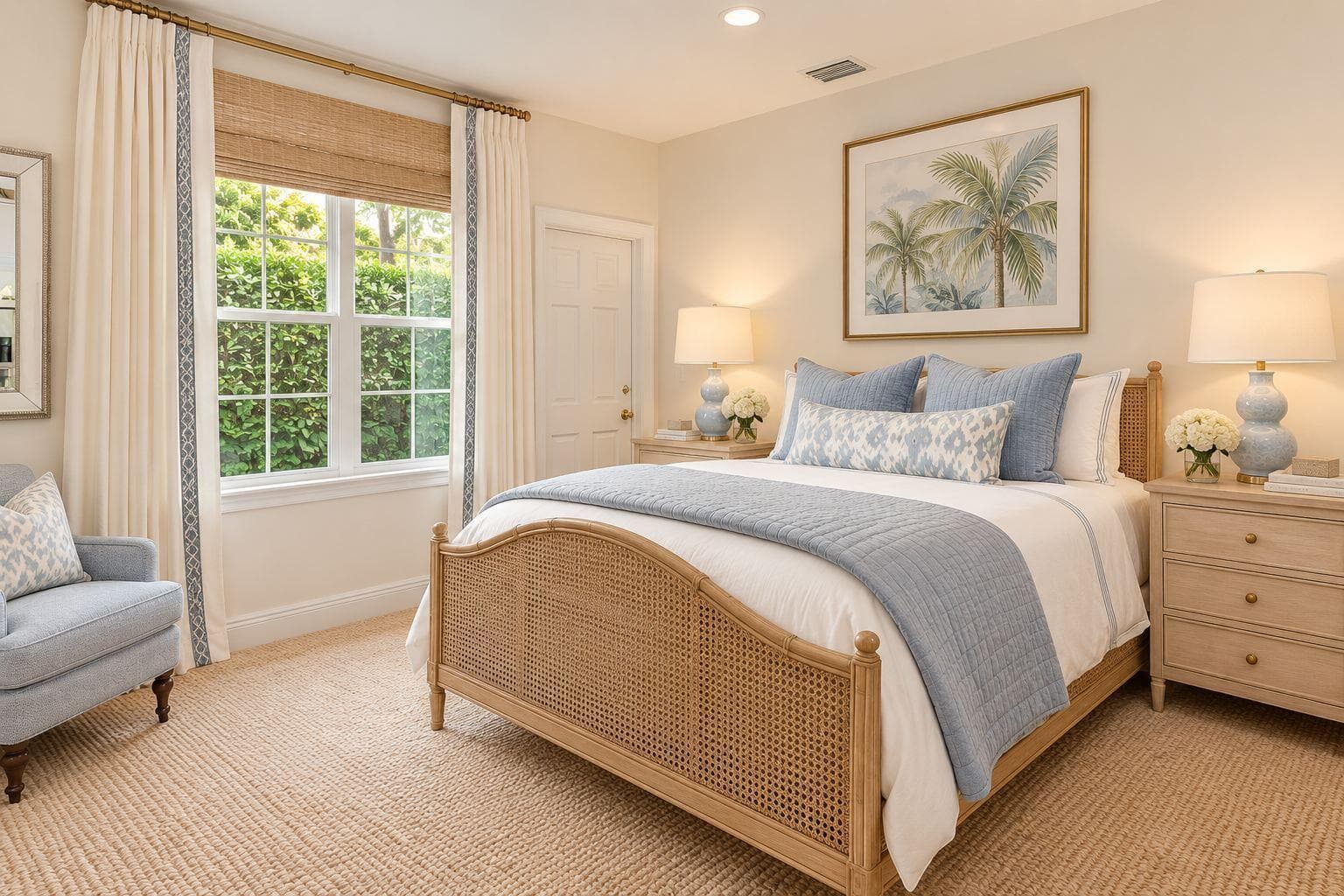 AI-rendered Bedroom