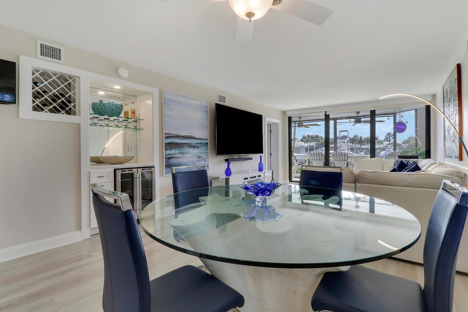 Open, Dining/Living Space