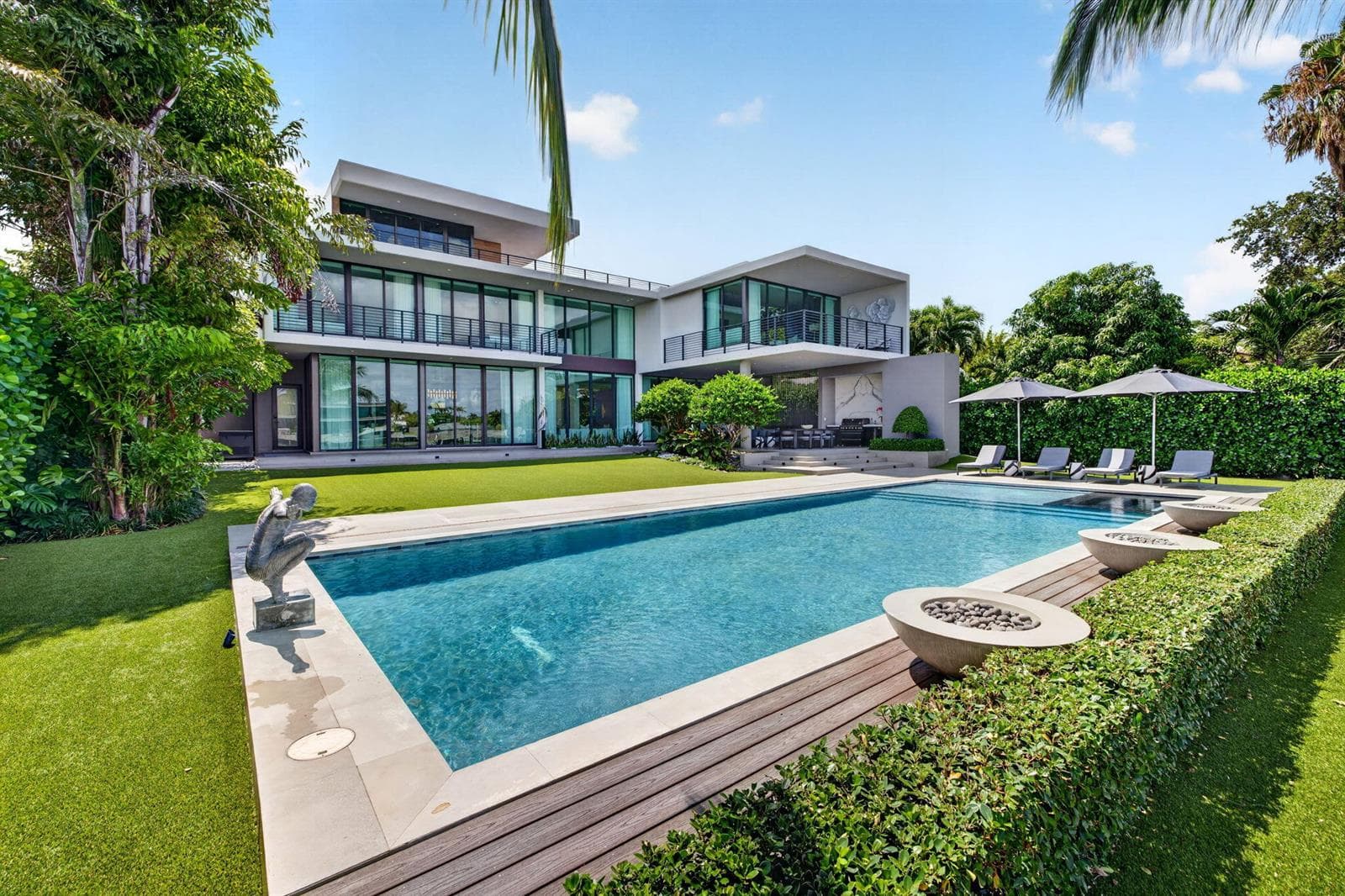 103 - Pool, Spa & Rear Elevation