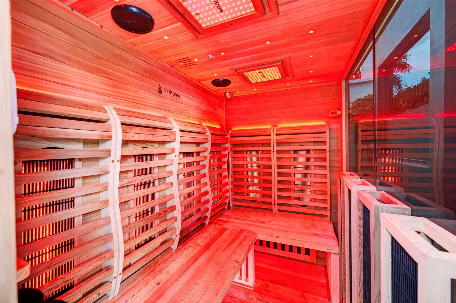 116 - Infrared Sauna Interior