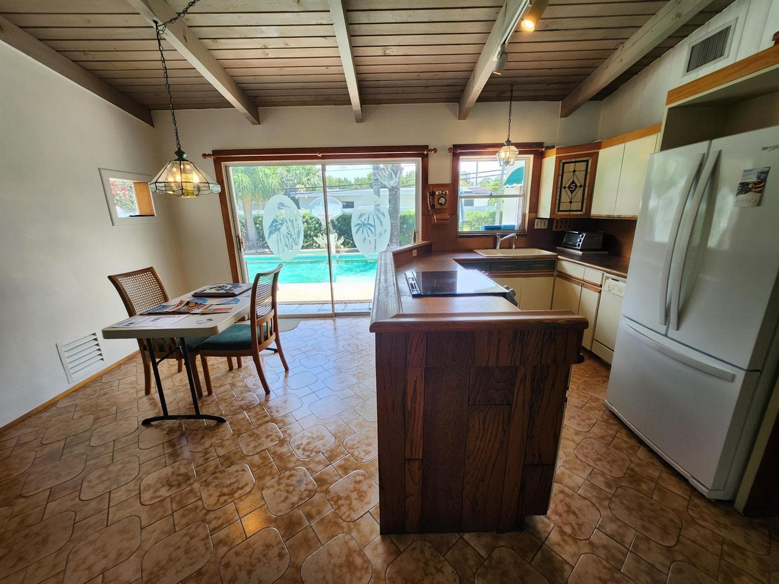 Dining Area and Kitchen