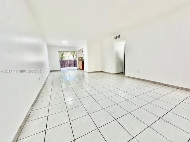 Entry, living & dining area
