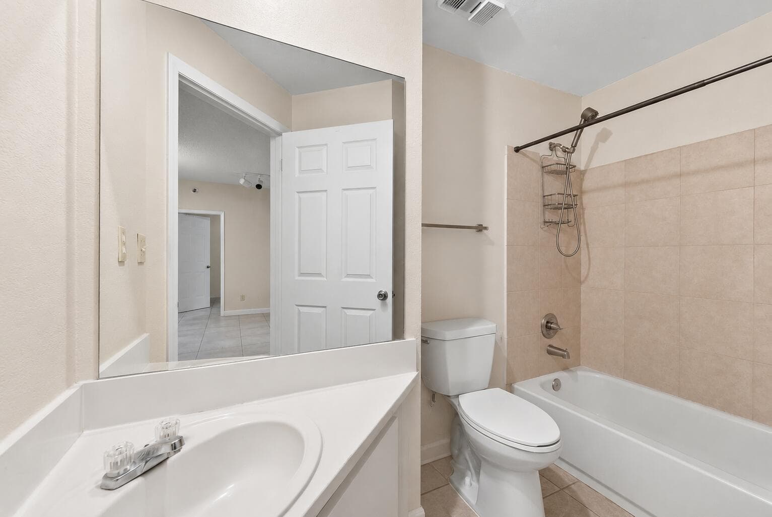 Virtually Decluttered Bathroom 2