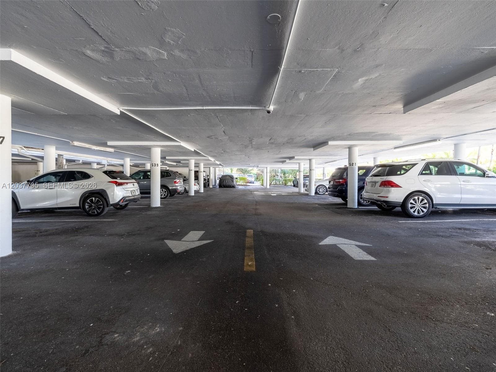 Assigned, covered parking