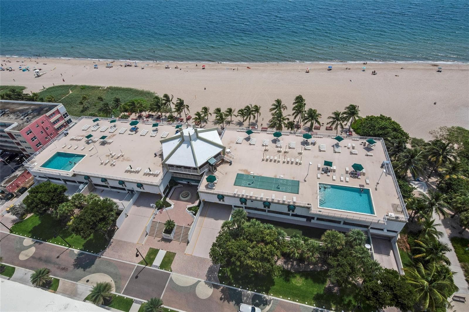 Aerial view Recreation Center