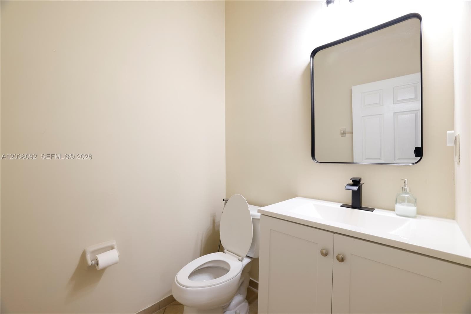 Half Bathroom 1st floor.