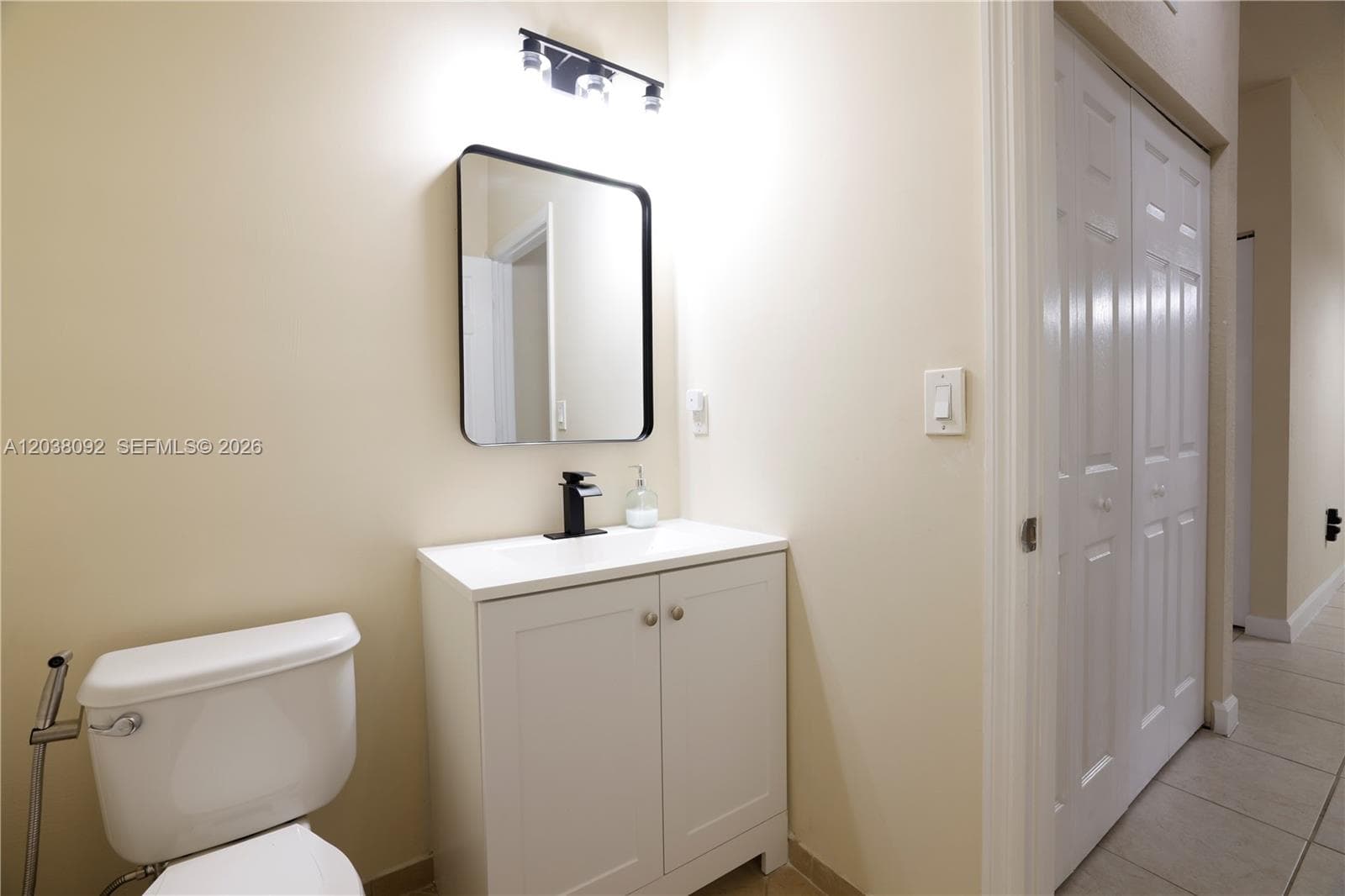 Half Bathroom 1st floor.