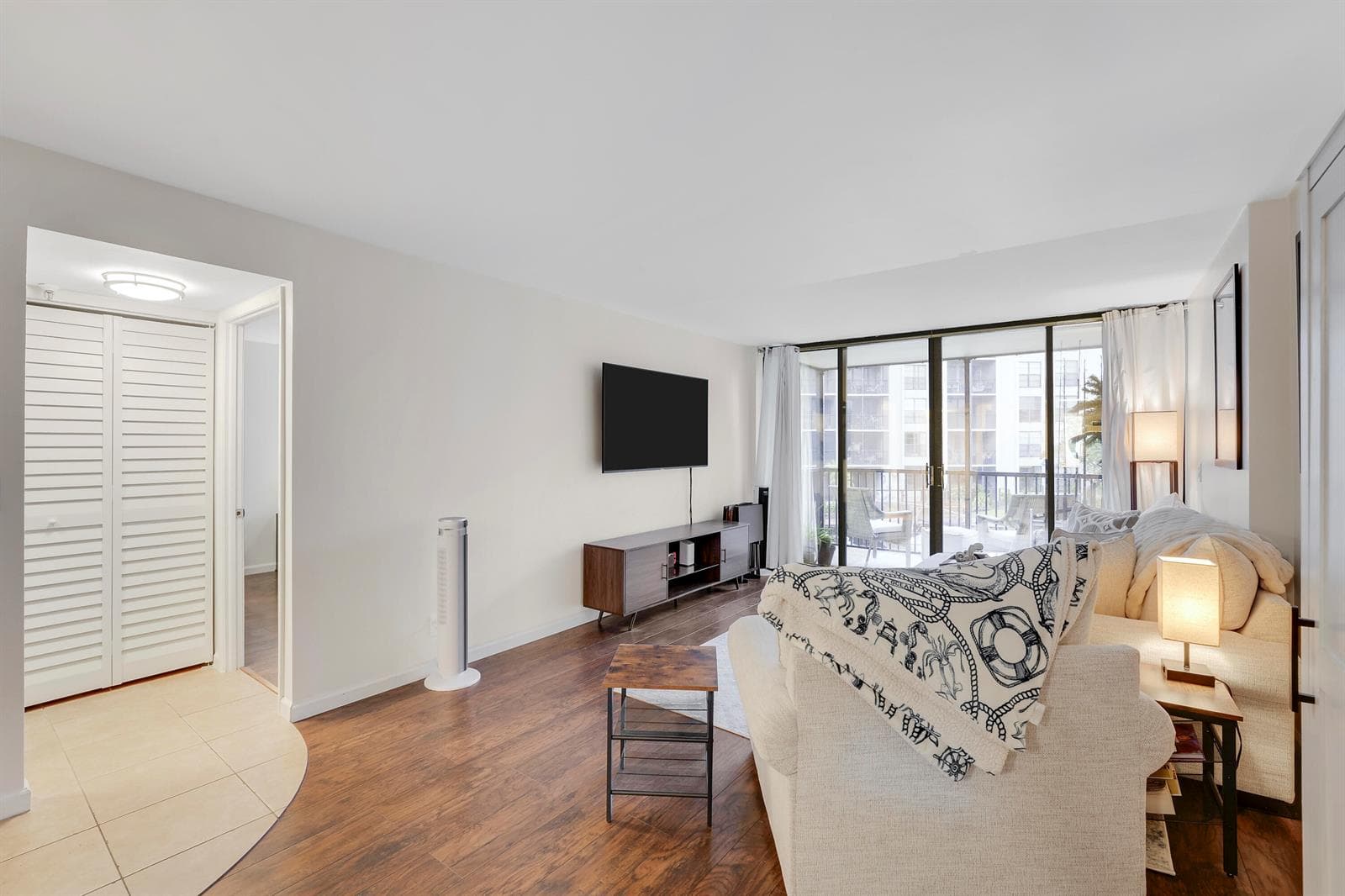 Living Room to Primary Bedroom