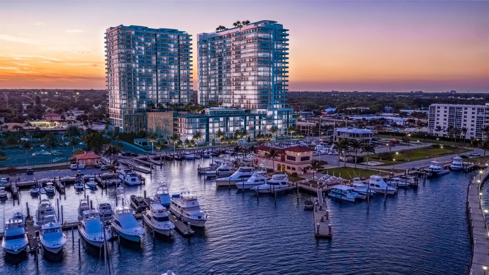 NAUTILUS 220 TWILIGHT VIEW RENDERING